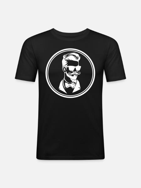 Groom Wedding Cool - Men's Slim Fit T-Shirt - black