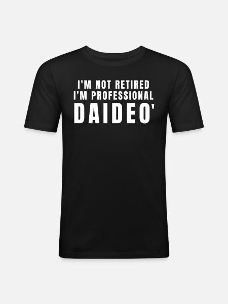 Daideo. Daideo gift - Men's Slim Fit T-Shirt - black