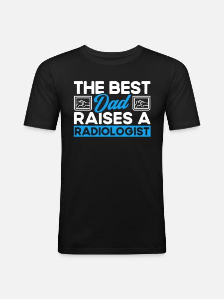 Radiology Radiologist Radiology Technician - Men's Slim Fit T-Shirt - black