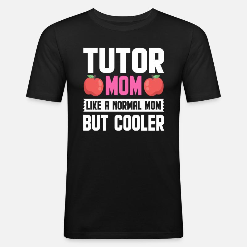 Tutor Geschenk Tutor - Männer Slim Fit T-Shirt - Schwarz