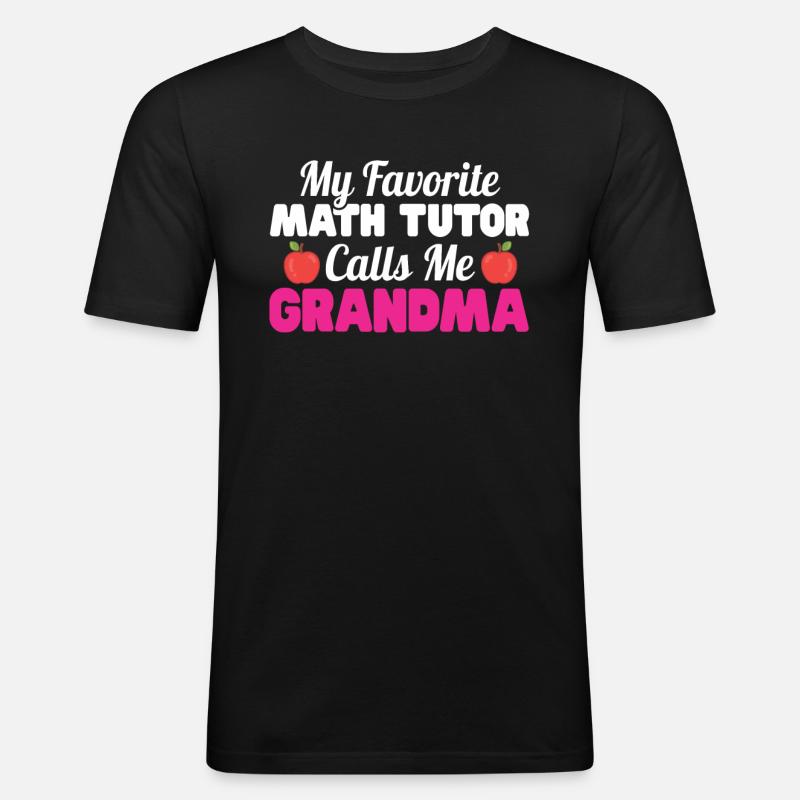 Tutor Gift Tutor - Men's Slim Fit T-Shirt - black