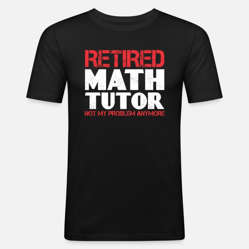 Tutor Gift Tutor - Men's Slim Fit T-Shirt - black