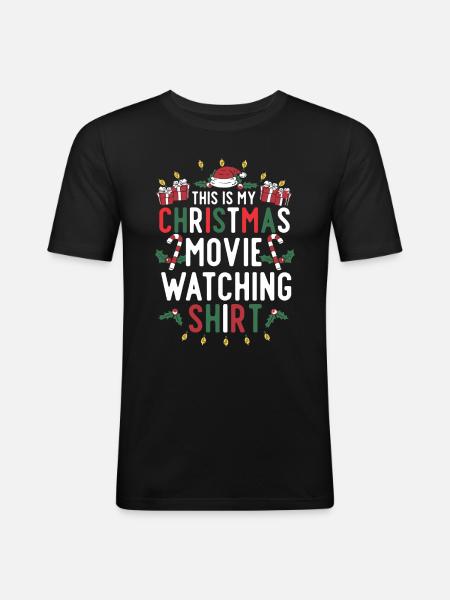 Christmas Xmax Christmas Time Christmas - Men's Slim Fit T-Shirt - black