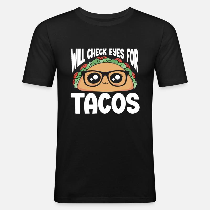 Optometrist Optician Optometry - Männer Slim Fit T-Shirt - Schwarz