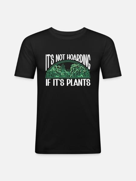 Gardening Horticulture Gardener - Men's Slim Fit T-Shirt - black