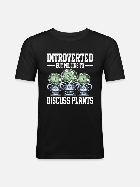 Gardening Horticulture Gardener - Men's Slim Fit T-Shirt - black