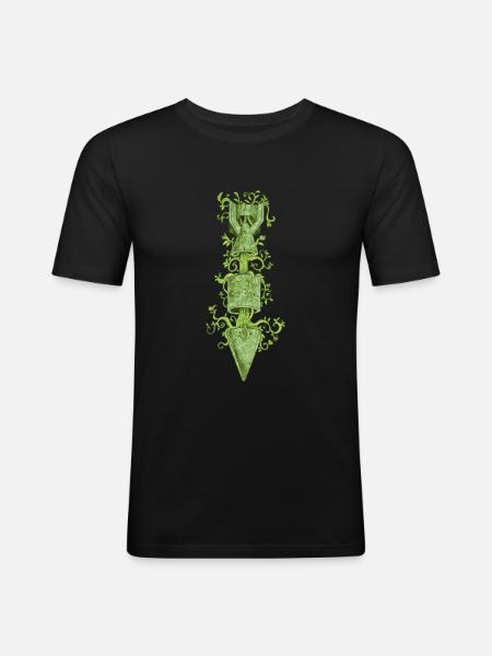 The rule of nature - Men's Slim Fit T-Shirt - black