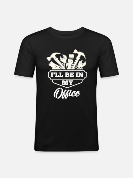 Carpenter - Men's Slim Fit T-Shirt - black