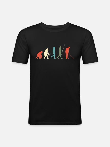 Golfer - Men's Slim Fit T-Shirt - black