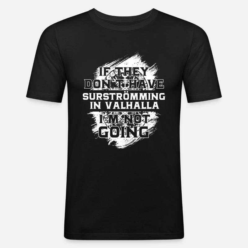 Surströming dans Valhalla Tshirt - T-shirt près du corps Homme - noir