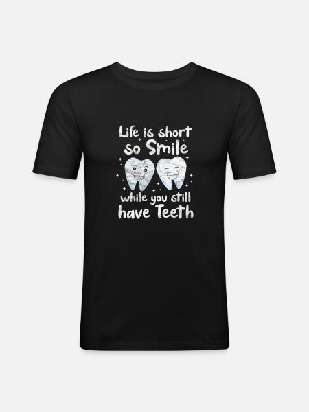 Dentist - Men's Slim Fit T-Shirt - black