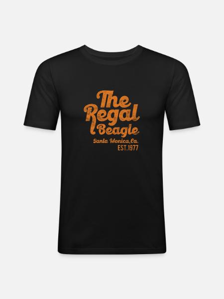 70s - Men's Slim Fit T-Shirt - black