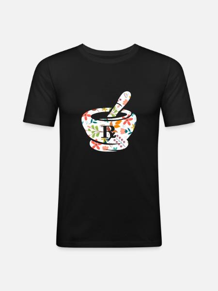 Pharmacy Pharmacist Medicine Pharmacist Gift - Men's Slim Fit T-Shirt - black