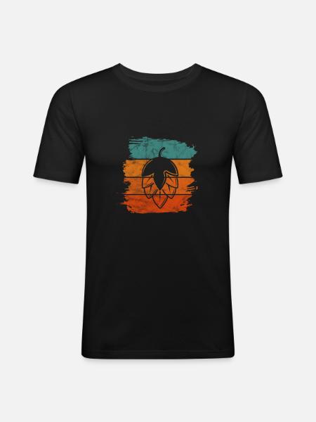 Brewer - Men's Slim Fit T-Shirt - black