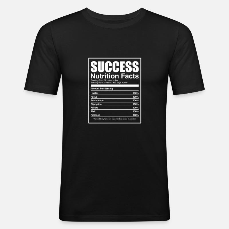 Motivation - Herre Slim Fit T-Shirt - sort
