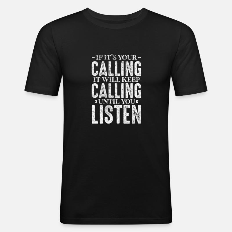 Rabe - Männer Slim Fit T-Shirt - Schwarz