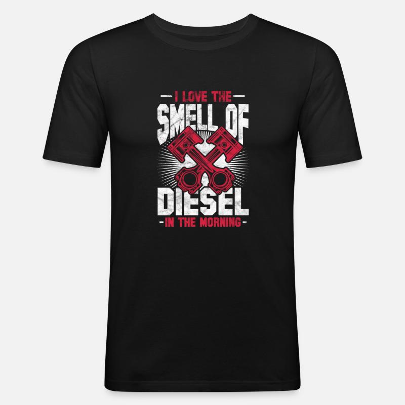 Diesel - Männer Slim Fit T-Shirt - Schwarz