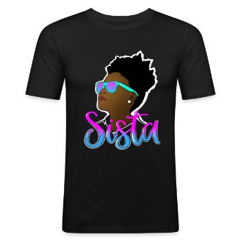 Class Of 2034 Pre-K Graduate Preschool Girl - Men's Slim Fit T-Shirt - black - Front - Nik (191cm)