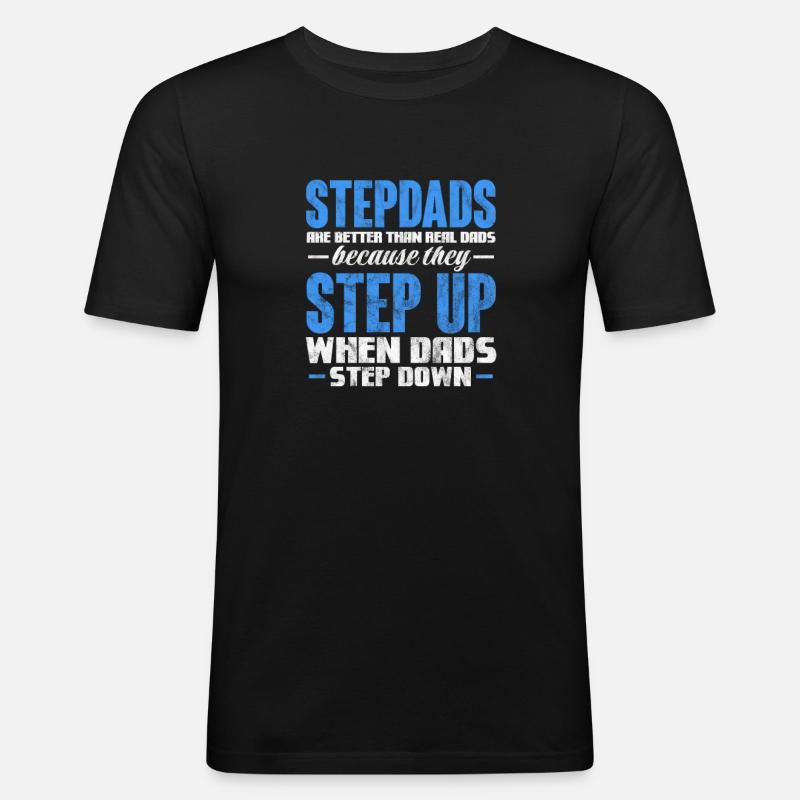 Stiefvater - Männer Slim Fit T-Shirt - Schwarz