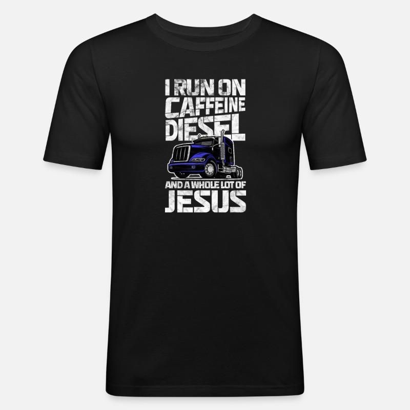 Diesel - Männer Slim Fit T-Shirt - Schwarz