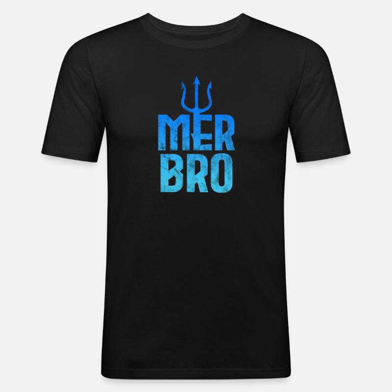 Bruder - Männer Slim Fit T-Shirt - Schwarz