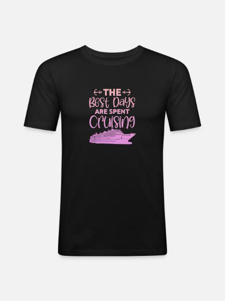 Cruise - Men's Slim Fit T-Shirt - black
