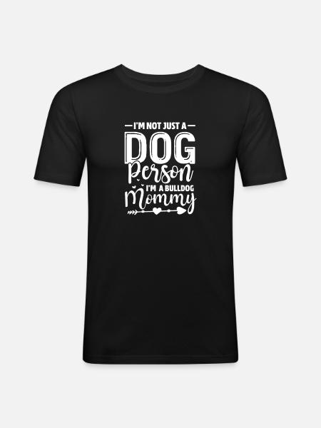 American Bulldog - Men's Slim Fit T-Shirt - black