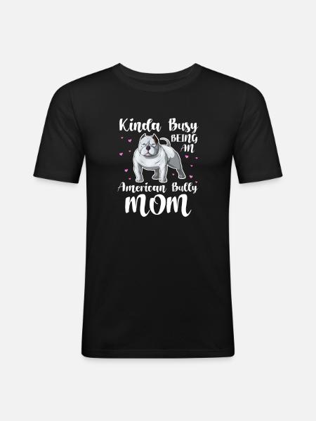 American Bulldog - Men's Slim Fit T-Shirt - black