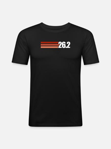 Run - Men's Slim Fit T-Shirt - black