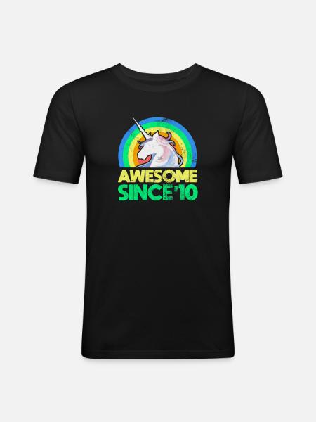 2010 - Men's Slim Fit T-Shirt - black
