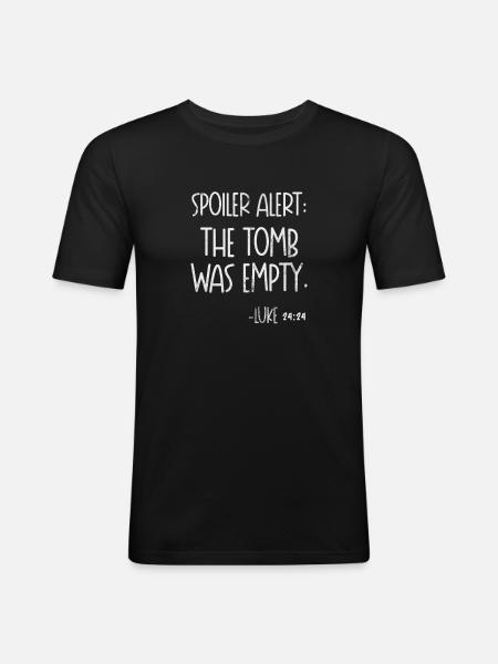 Bible - Men's Slim Fit T-Shirt - black