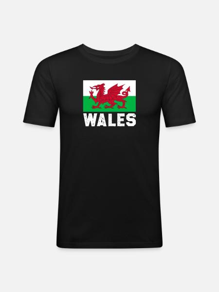 Rugby - T-shirt près du corps Homme - noir