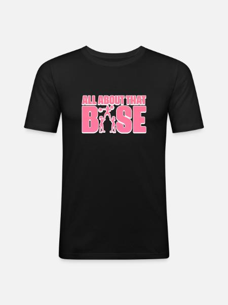 Cheerleader - T-shirt près du corps Homme - noir