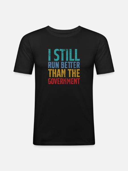 Amputation - Men's Slim Fit T-Shirt - black