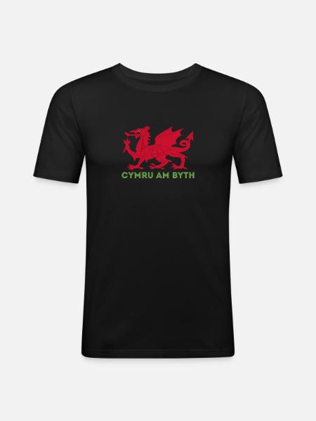 Rugby - Men's Slim Fit T-Shirt - black