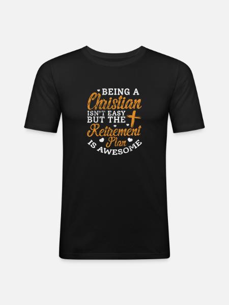 Bible - Men's Slim Fit T-Shirt - black