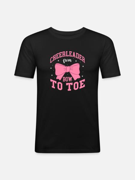 Cheerleader - Men's Slim Fit T-Shirt - black
