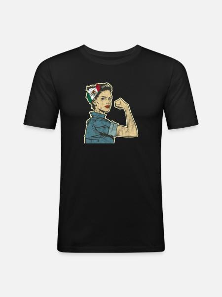 Mexico - Men's Slim Fit T-Shirt - black