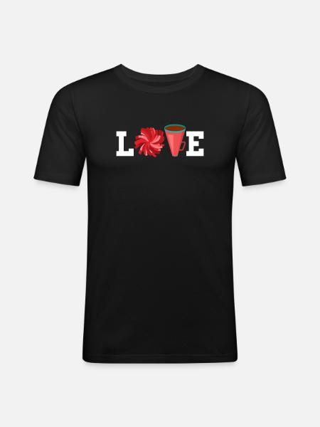 Cheerleader - Men's Slim Fit T-Shirt - black