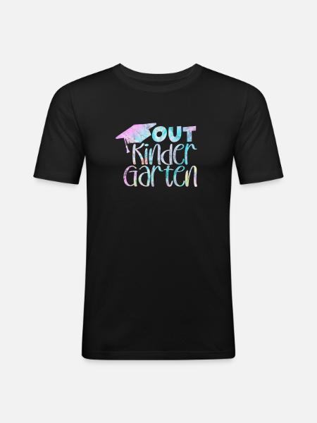 Kindergarten - Men's Slim Fit T-Shirt - black