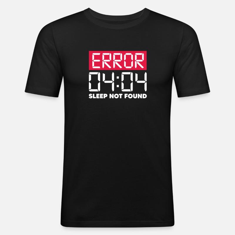 Hacker Coder Computer Hacking Cadeau - T-shirt près du corps Homme - noir
