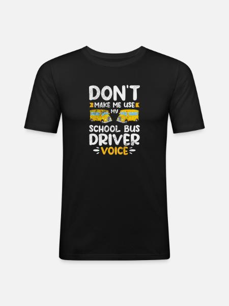 busman - Men's Slim Fit T-Shirt - black