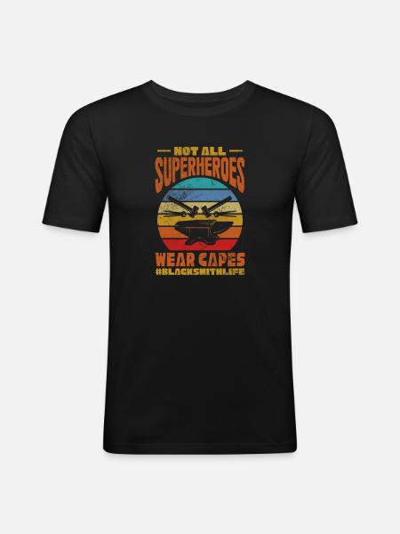 Blacksmith - Men's Slim Fit T-Shirt - black