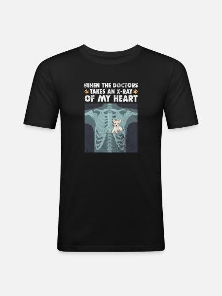 Chihuahua - Men's Slim Fit T-Shirt - black