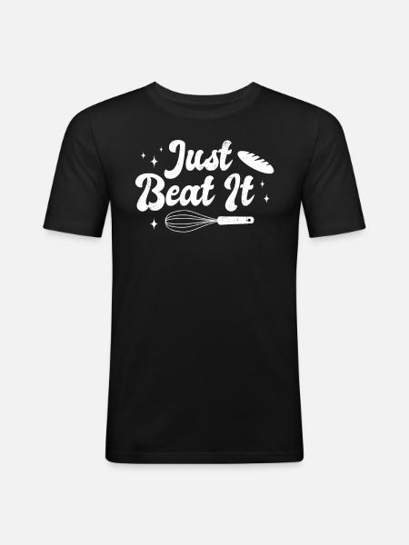 Baker - Men's Slim Fit T-Shirt - black