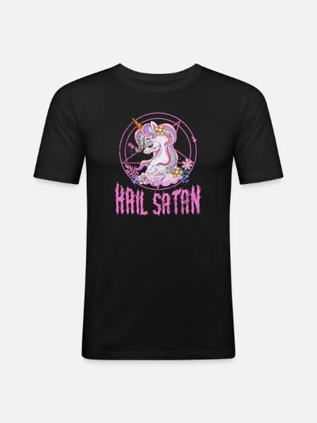 Death metal - Men's Slim Fit T-Shirt - black