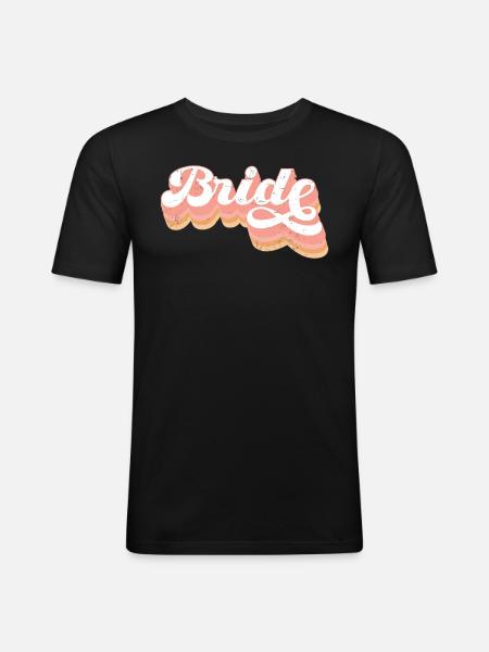 Spinster - Men's Slim Fit T-Shirt - black