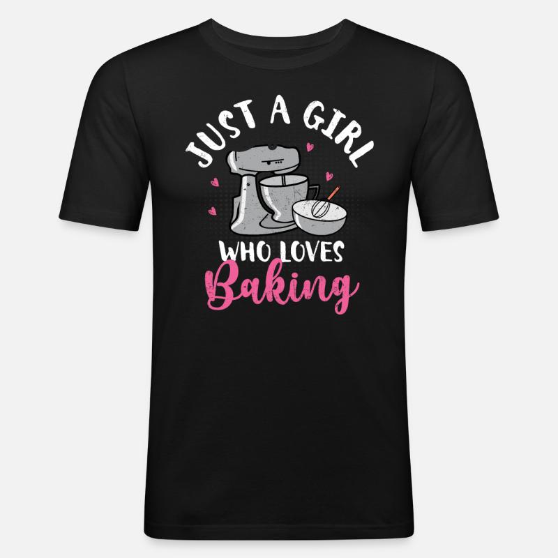 Cupcake - Männer Slim Fit T-Shirt - Schwarz