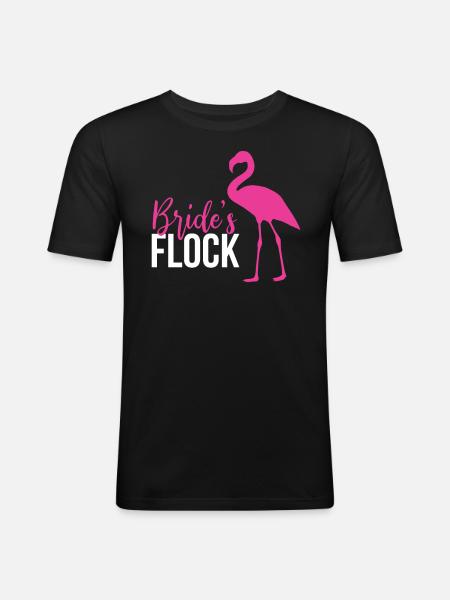 Bachelorette Hen Party Bride - Men's Slim Fit T-Shirt - black