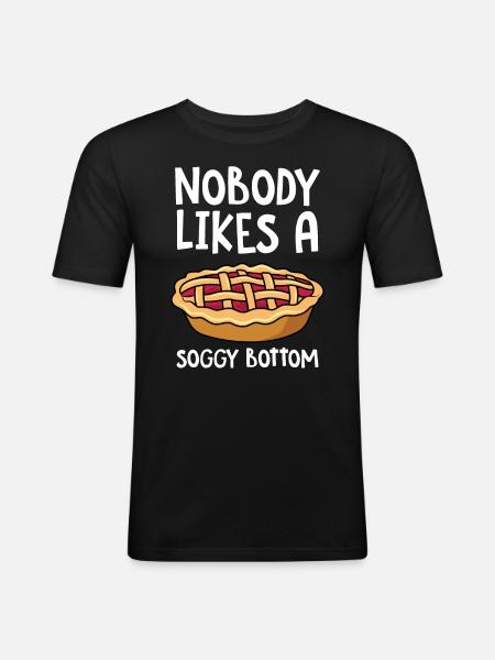 Baker Bakery Bakery Baking Gift - Men's Slim Fit T-Shirt - black
